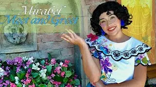 Mirabel Meet and Greet, Magic Kingdom.