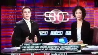 ESPN Anchors' Awkward On-Air Exchange (Official)