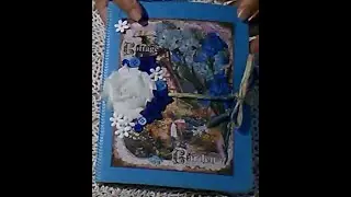 Blue Iris Junk Journal for Suzanne