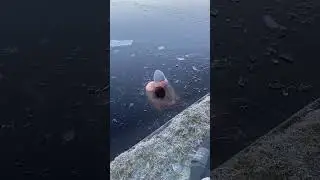 I took a Ice Bath for 5 minutes straight in Nature! This is how it went...