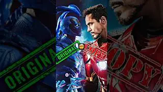 Iron Man Is COPIED From Blue Beetle? 😱 #shorts #marvel #youtubeshorts