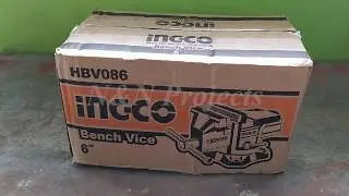 Unboxing Ingco HBV086 Bench Vice