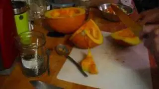 Preparing Pie Pumpkin (Part 1 of 2)