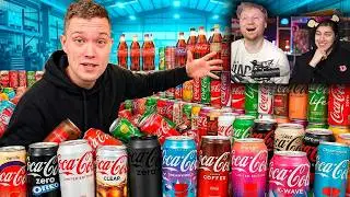 МЫ КУПИЛИ АБСОЛЮТНО ВСЕ ВКУСЫ COCA COLA | РЕАКЦИЯ