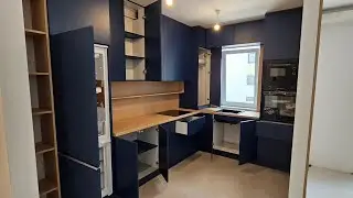 #kitchen #blue #furniture #cool #colors #blum #accessories #h&auml;fele #tandem #mobilalacomanda #mobila