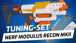 Nerf Modulus Recon Mk2 Tuningset - mehr Power | Anleitung Einbau Tuning Set Nerf Mod Modding