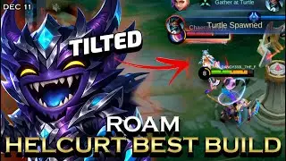 Outplayed! Cici Couldn't Handle Helcurt 💀🔥 | ROAM HELCURT BEST BUILD AND EMBLEM 2026