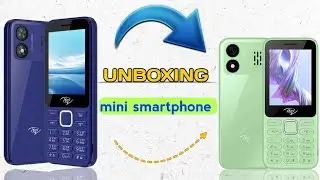 Itel it 5330 Unboxing 2024 | Mini Smartphone | Glass design | Big Display | Budget Keypad Phone |