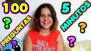 CONTESTO 100 PREGUNTAS en 5 MINUTOS | Reto respondiendo Preguntas Incomodas | Ponte las Pilas