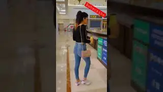 Hot girl in Jeans #shorts