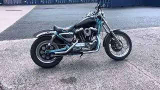 1991 Harley Davidson 1200cc Sportster XL1200: The Timeless Classic of Raw Power and Agility. 223