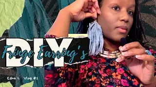 DIY Fringe Chic Earrings | Made & Mindful Style