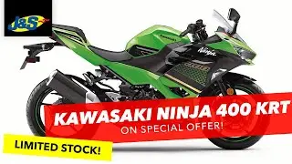 Kawasaki Ninja 400 KRT on special offer at J&S Accessories Ltd