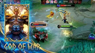 HE IS THE TRUE GOD OF WAR. MARTIS GAMEPLAY MOBA LEGENDS 5V5.