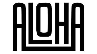 ALOHA Design Loop | 1 Hour Silent Fullscreen Screensaver | Minimal Island-Inspired Digital Decor