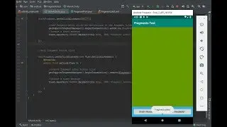 Android Studio Tutorial - How to add and remove a Fragment | Part 1