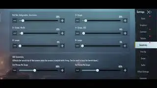 poco f3 pubg sensitivity settings