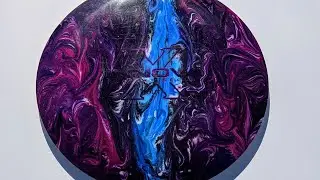 #32 Timelapse disc golf dyeing a Innova Starfire Star plastic
