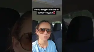 10/2/2025 - Trump dangles billions for campus loyalty. #trump #Harvard #mit #highereducation #usa