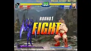 Capcom Fighting Evolution Gameplay(PS2)