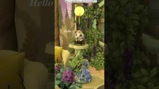 #sims4 Let's decorate a fairy house (sans kitchen) 🧚🌝✨️ #sims4build #enchantedbynature