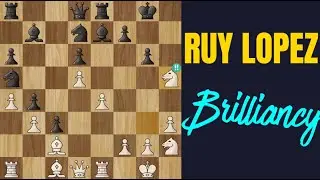 3 times the Ruy Lopez lit up the board...