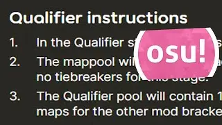 how the osu! world cup qualifiers work