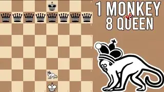 How many MONKEY KING are needed to defeat 8 QUEEN ? 