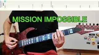 Mission Impossible - GUITAR TAB - Rock Version
