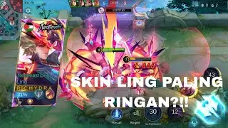 REVIEW SKIN LING NEOBEAST! SKINNYA ENTENG BANGET SII, TAPI? 🥲🥲 #mobilelegends #ml #mlbb 