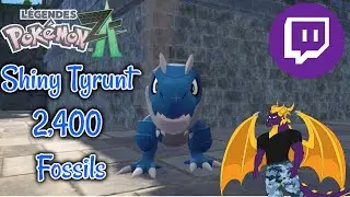 Shiny Tyrunt 2400 Fossils Pok&eacute;mon Legends ZA