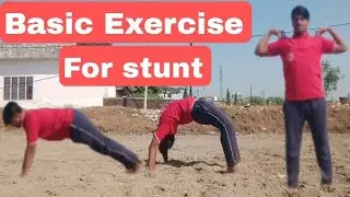 Stunt के लिए Basic exercise.