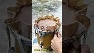 Cara memasang kulit kempul plak