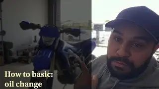 how to basics: 2024 Yamaha wr250f oil service