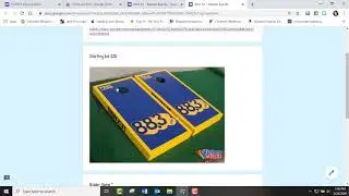 Online silent auction using Google Forms