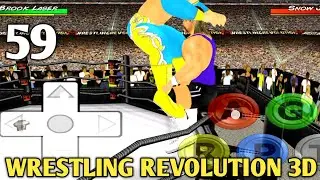 Wrestling Revolution 3d Gameplay || fight games || Wrestling Career || Fight - 59