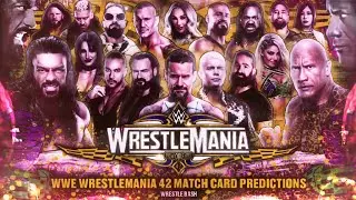 WWE WrestleMania 42 Match Card Predictions