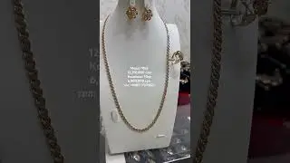 Медаз комплект #brilliant #jewelry #золотые_украшения #gold #золотыеизделия #diamond #sale #tillo
