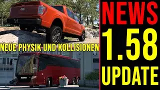 ETS2 & ATS NEWS 🚨 1.58 Update: Änderungen an Physik und Kollisionen