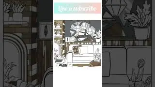 drawing room colour drawing art || Riq Art' || online colour drawing video