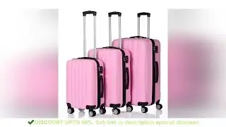 3-in-1 Multifunctional Large Capacity Traveling Storage Suitcase Pink