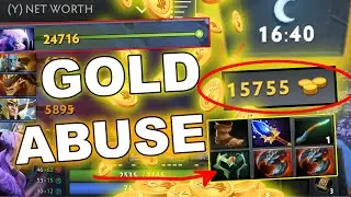 Dota 2 GOLD ABUSE - 7.27d update!