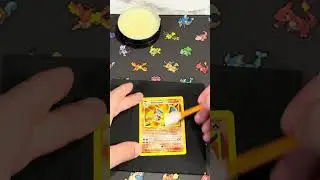 Charizard Restoration Before & After ✨ #pokemoncards #pokemontcg #pokemon