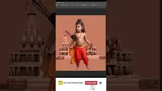 Ram Navami Banner poster Design in Photoshop || राम नवमी 2023 || festival photoshop tutorial.