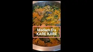 Madam D's Kare Kare (Filipino Peanut Based Stew)