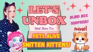 Let's Unbox! Zuru Pets Alive Smitten Kittens #unboxing