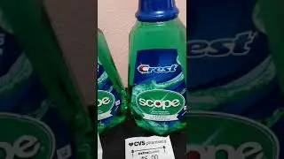 CVS Saving Money hot deal mouthwash Scope under $1 score!