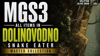 MGS3 all Items in Dolinovodno