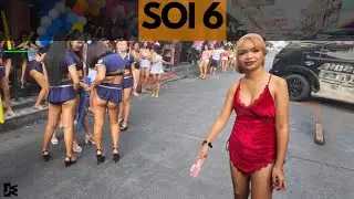 [4K] 🔥Walking tour #Soi 6 #pattaya | Thailand |  No Talk | ▶ 9 min