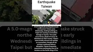 Earthquake Taiwan video photos pictures